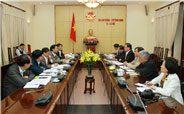 Bộ trưởng Đào Ngọc Dung làm việc với Hội Cựu Thanh niên xung phong Việt Nam