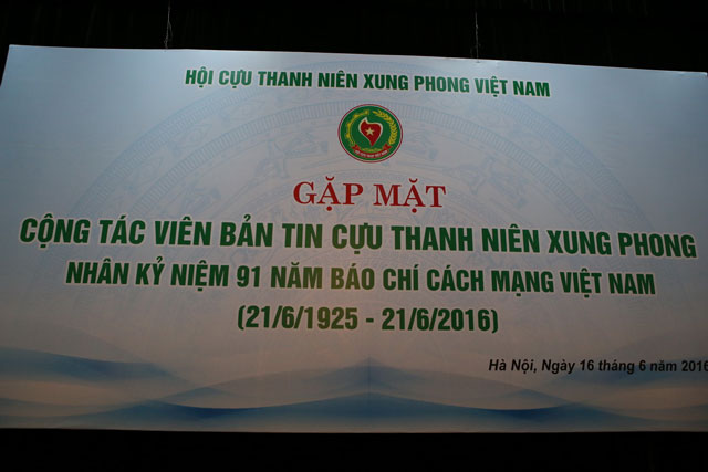 Gặp mặt cộng tác viên Bản tin Cựu TNXP Việt Nam